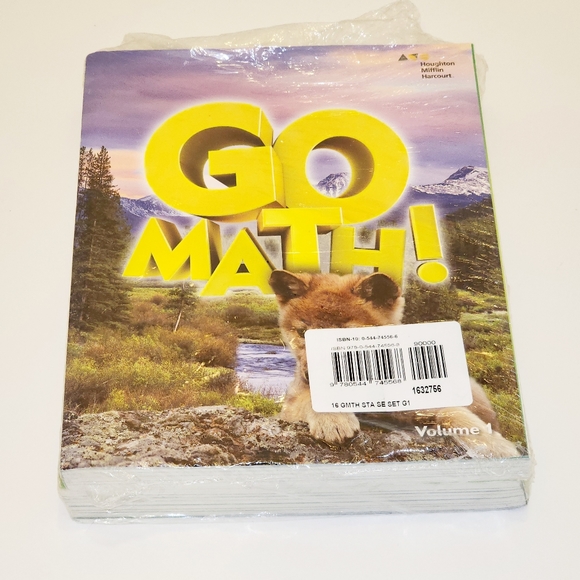 NEW Go Math! Grade 1 Student Edition Books Volume 1 & 2 SEALED Homeschool - Picture 5 of 13